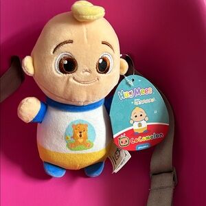 🦋 Squishmallows Hug Mees Plush - Blue and Yellow. Cocomelon. New.